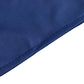 90" Navy Blue Scuba Wrinkle Free Round Tablecloth, Scuba Polyester Tablecloth