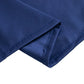 90" Navy Blue Scuba Wrinkle Free Round Tablecloth, Scuba Polyester Tablecloth