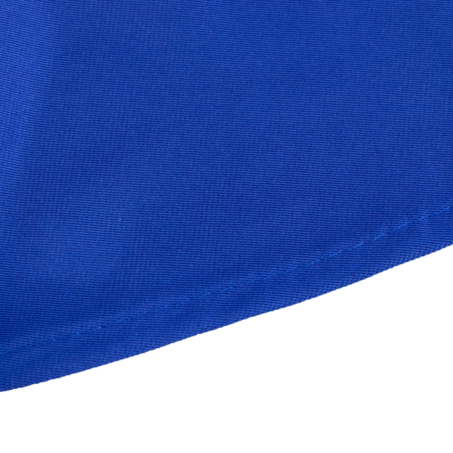 90" Royal Blue Premium Scuba Wrinkle Free Round Tablecloth, Scuba Polyester Tablecloth