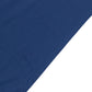 6ft Scuba Rectangular Fitted Tablecloth Navy Blue – Wrinkle-Free, Stain Resistant