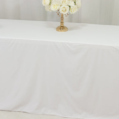 Why Choose a Scuba Polyester Wrinkle-Free Fitted Tablecloth?