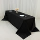 Fire Retardant Scuba Tablecloth – 90"x156" Rectangle, Wrinkle Free, Stain Resistant, Seamless Polyester Cover