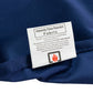 Fire Retardant Scuba Tablecloth – 90"x156" Rectangle Navy Blue, Wrinkle Free, Stain Resistant, Seamless Polyester Cover