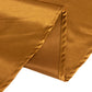 108" Shimmer Gold  Scuba Round Tablecloth, Wrinkle Free Polyester Tablecloth