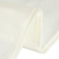 108" Shimmer Pearl White Scuba Round Tablecloth, Wrinkle Free Seamless Polyester Table Cover