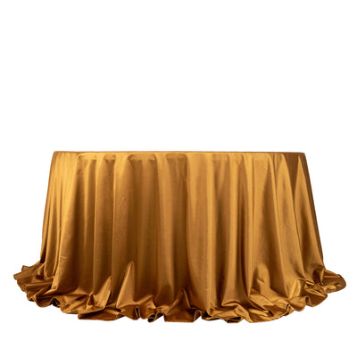 Elevate Your Event with Shimmer Gold Tablecloth