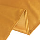 60"x102" Shimmer Gold Scuba Rectangle Tablecloth, Wrinkle Free Polyester Tablecloth