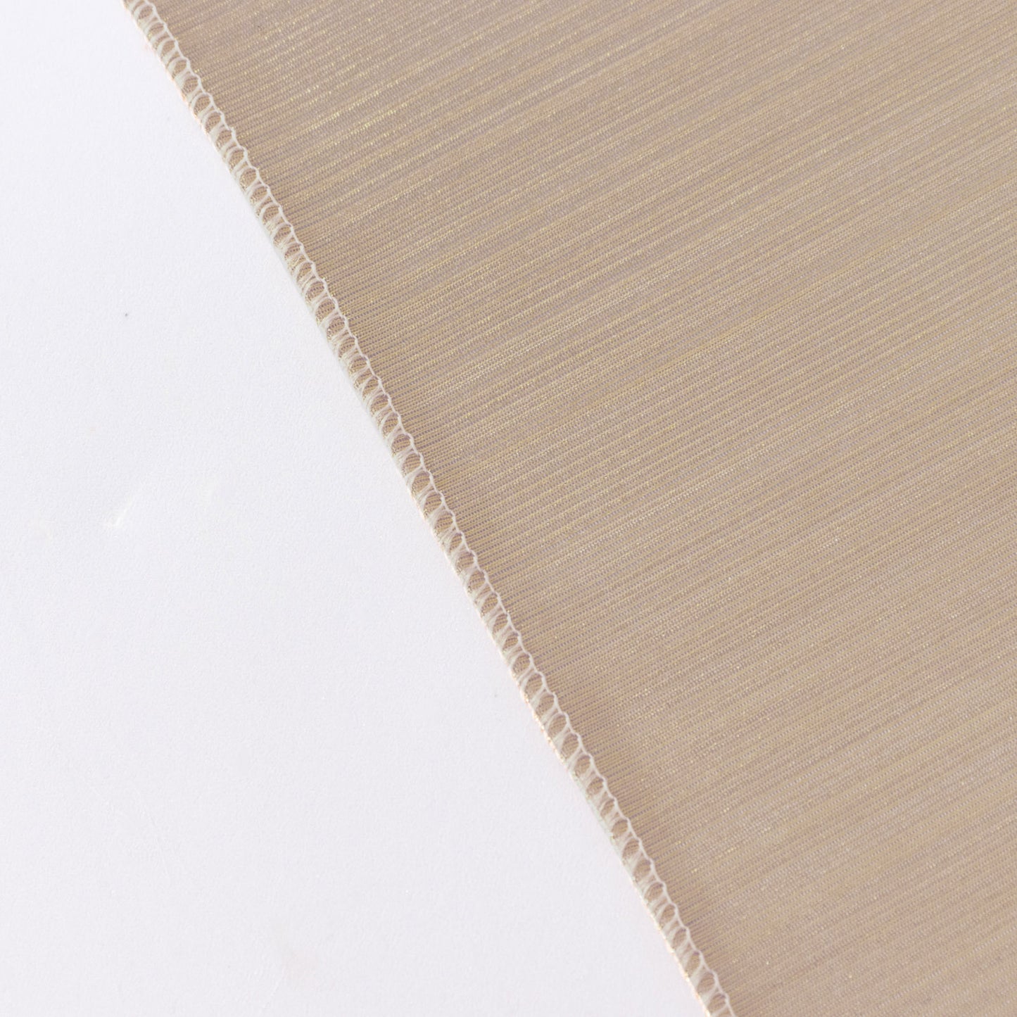 Shiny blush rectangular tablecloth with shimmer sequin dots.