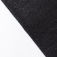 Shiny black rectangular tablecloth with shimmer sequin dots.