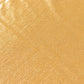 Shiny gold rectangular tablecloth with shimmer sequin dots.