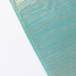 Shiny turquoise rectangular tablecloth with shimmer sequin dots.