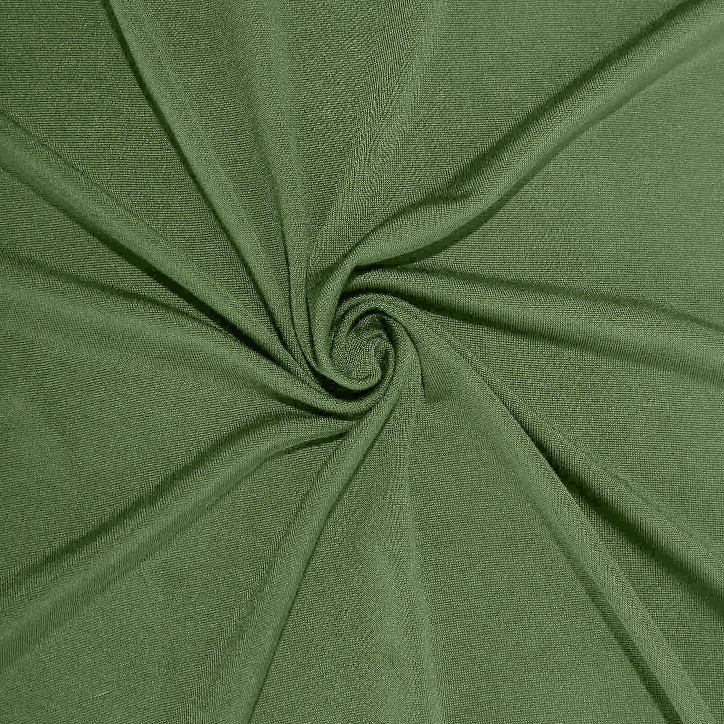 41-50 Gallons Green Stretch Spandex Round Trash Bin Container Cover