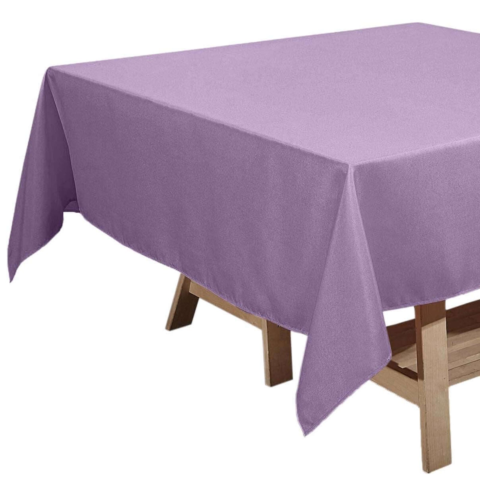 Polyester Square Tablecloth 70 Inch Violet Amethyst