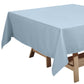 Dusty Blue 70 Inch Polyester Square Tablecloth