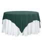 70"x70" Hunter Emerald Green Square Seamless Polyester Overlay