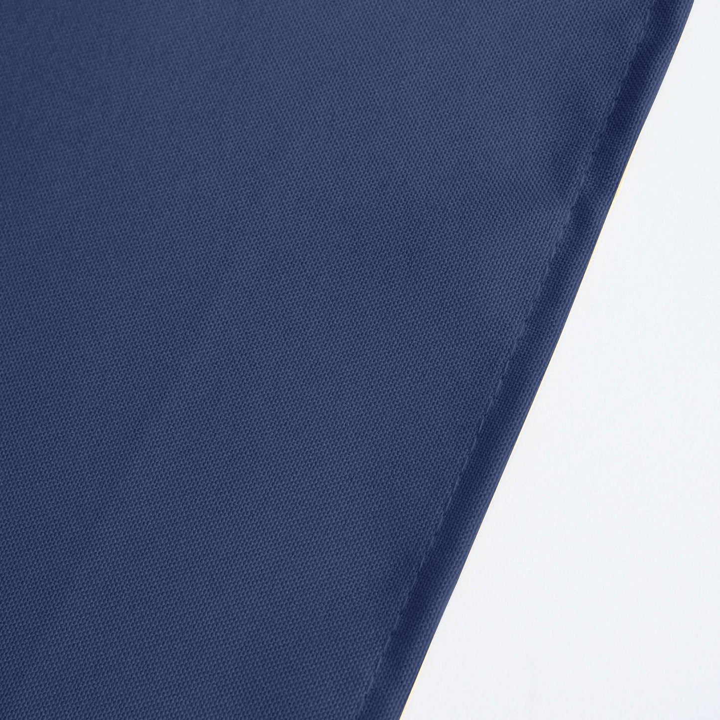 70"x70" Navy Blue Premium Seamless Polyester Square Table Overlay - 220GSM