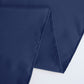70"x70" Navy Blue Premium Seamless Polyester Square Table Overlay - 220GSM