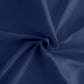 70"x70" Navy Blue Premium Seamless Polyester Square Table Overlay - 220GSM