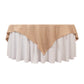 70"x70" Nude Premium Seamless Polyester Square Table Overlay - 220GSM