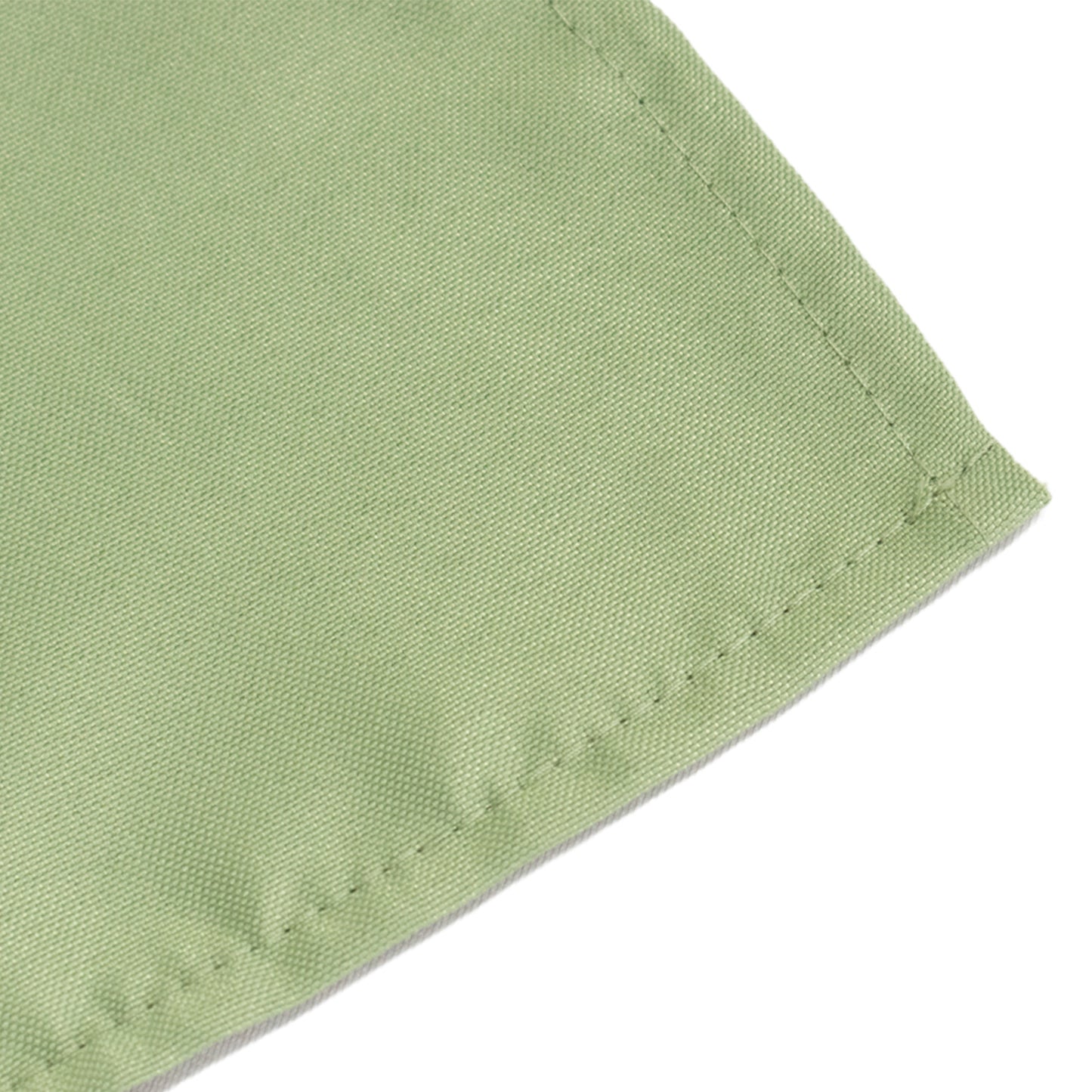 70"x70" Sage Green Premium Seamless Polyester Square Tablecloth - 220GSM