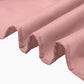 90"x90" Dusty Rose Seamless Square Polyester Table Overlay