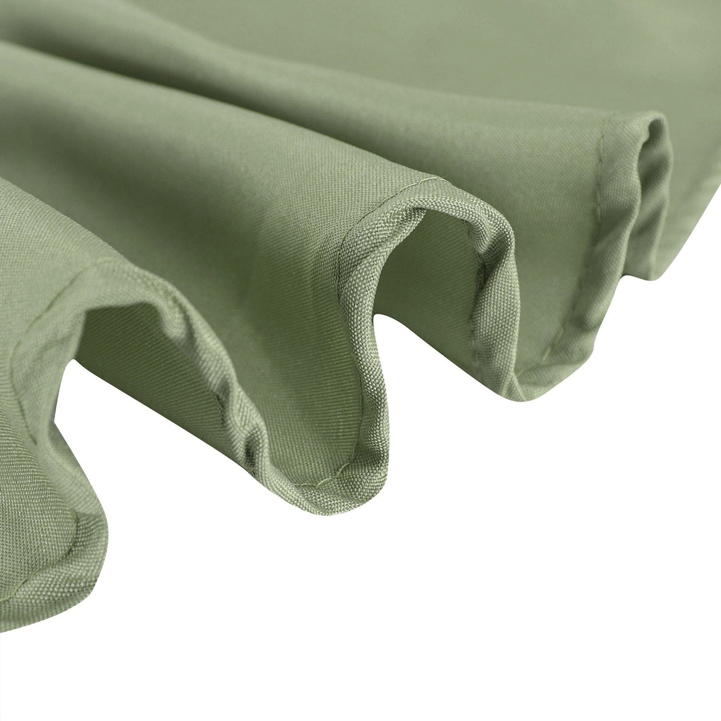 90"x90" Dusty Sage Green Seamless Square Polyester Overlay