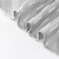 120" Silver Satin Stripe Seamless Round Tablecloth