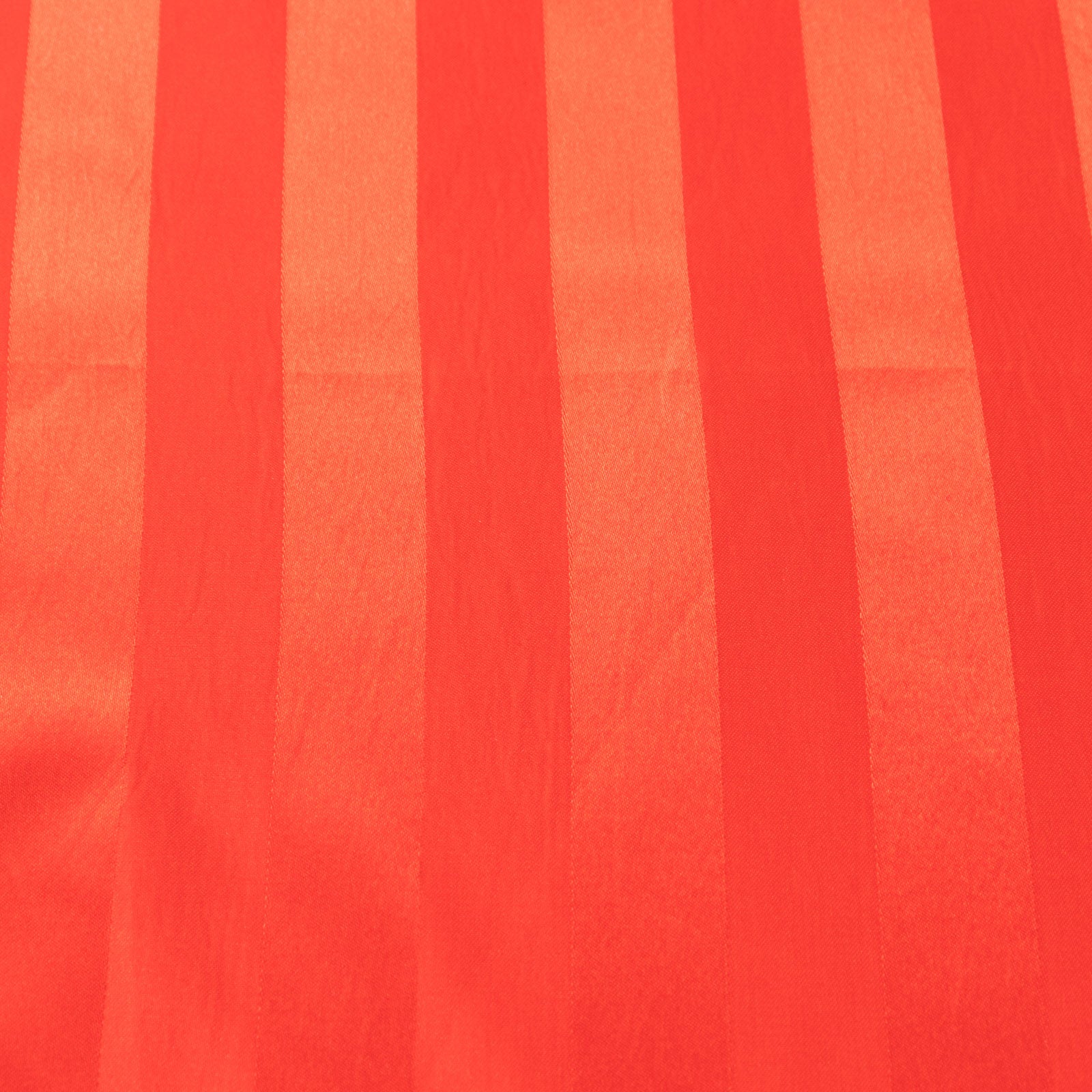 Red satin stripe tablecloth, 90"x132" seamless design. #whtbkgd