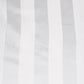 White satin stripe tablecloth, 90"x132", seamless rectangular design. #whtbkgd