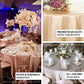 108" Gold Seamless Satin Round Tablecloth