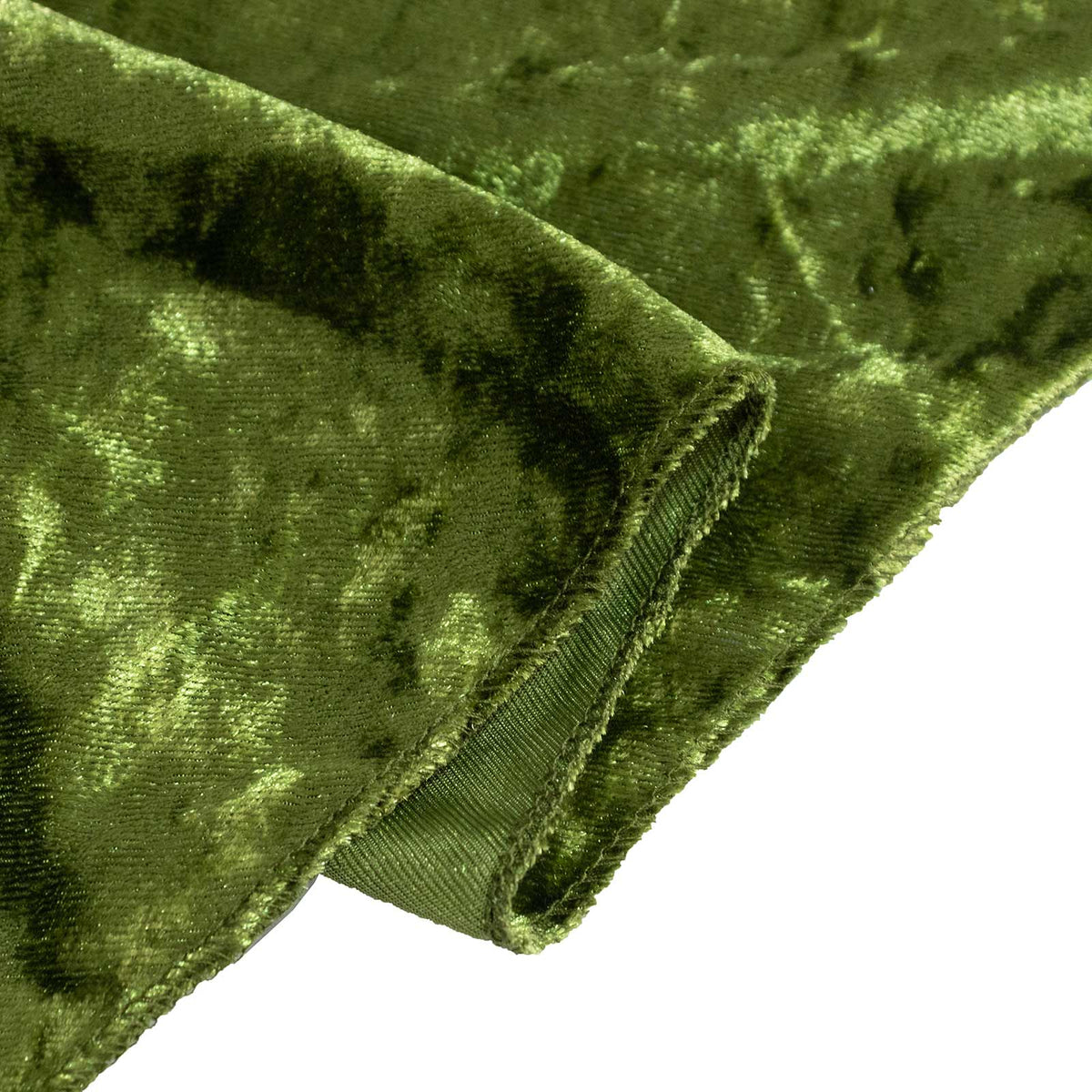 Premium Crushed Velvet 120" Round Tablecloth Dusty Sage Green - Reusable Soft & Stylish Seamless Tab