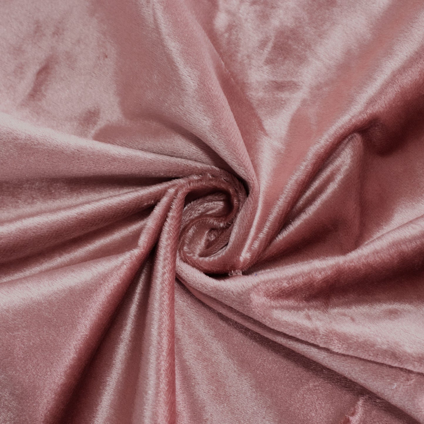 Dusty Rose Premium Velvet Round Tablecloth, Soft & Seamless Cover