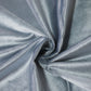 Dusty blue premium velvet round tablecloth, soft and seamless design.