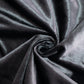Black velvet round tablecloth, reusable and seamless.