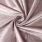 Mauve velvet round tablecloth, soft and seamless, perfect for elegant dining.