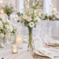 6 Pack Clear Cylinder Glass Vases - 12" for Floral Arrangements & Wedding Centerpieces