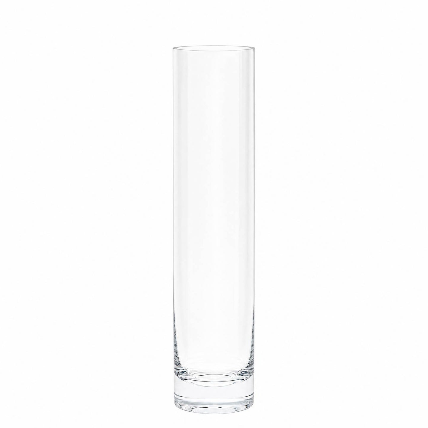 6 Pack Clear Cylinder Glass Vases - 14" for Floral Arrangements & Wedding Centerpieces