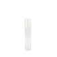 20" Ribbed Cylinder Glass Vases 6-Pack – Tall Clear Vases for Pampas Grass, Fresh Flowers & Elegant Event Decor