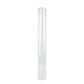 40" Ribbed Cylinder Floor Vases 2 Pack – Oversized Clear Glass Vases for Grand Venue Displays & Lobbies