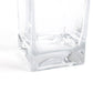 6 Pack Clear Glass Vases 12"x4" - Heavy Duty Square Flower Vase for Wedding Centerpieces & Floral Ar