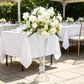 Clear Ribbed Glass Trumpet Vases 32", Fluted Tall Reversible Flower Vases for Table Centerpieces