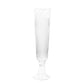 4 Pack 26" Tall Clear Ribbed Glass Trumpet Vases, Heavy Duty Flower Vases for Weddings and Centerpieces