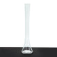 Clear heavy duty glass Eiffel Tower vase, 16" tall, perfect for flower centerpieces.