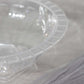3 Pack Clear Roman Style Footed Compote Flower Bowl Vase, 10" Round Decorative Plastic Pedestal Vase Table Centerpiece