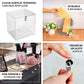 Clear Acrylic Wedding Reception Money Card Box With Lock, Key & Thank You Sign Stand, Party Gift Card Box