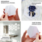 12 Pack of 7" hexagon mirror wall stickers, acrylic, easy to peel, elegant home decor.