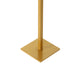 Gold Chiara Arch Wedding Cake Stand with Detachable Base.