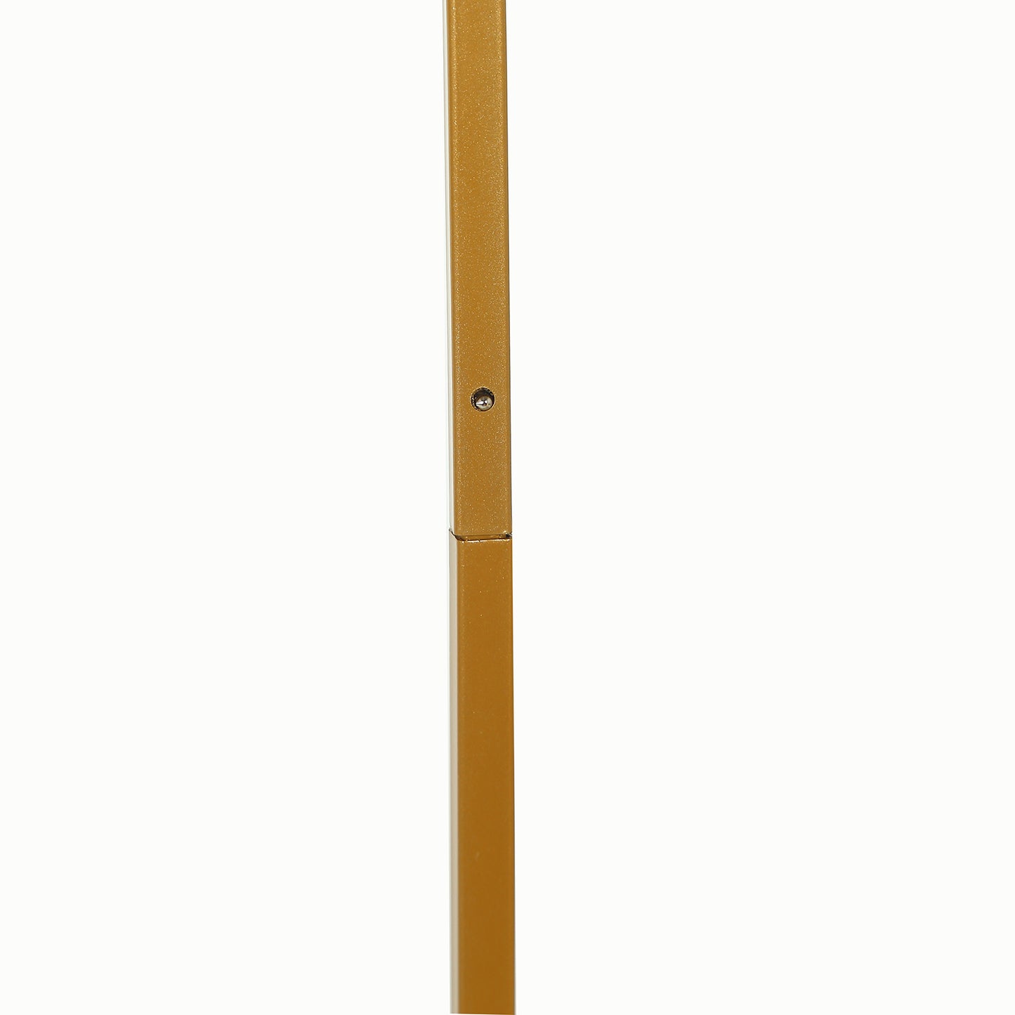 35" Gold Metal Chiara Arch Wedding Cake Display Stand with Rounded Top, Flower Balloon Frame Table Centerpiece with Detachable Base