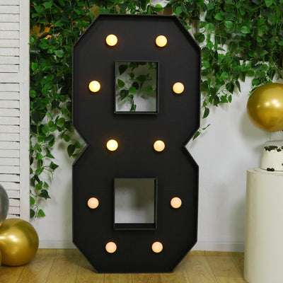 4ft LED Marquee Number "8"