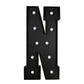 Giant LED Marquee Light Up Letter "N", Black 4ft Pre-Cut Foam Board with 10 Warm White Battery Operated LEDs, Glue Gun and Sticks